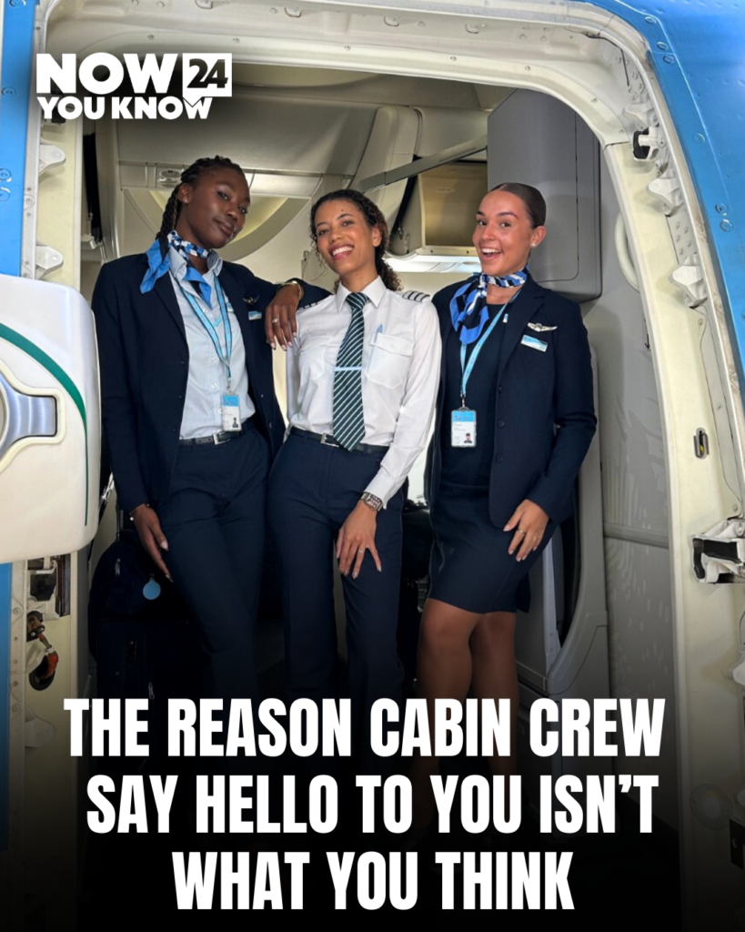Flight Attendant Reveals Why Crew Always Say Hello as You Board - Now ...